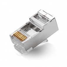 Коннектор RITAR RJ-45 8P8C FTP Cat-5 экранированный (100 шт / уп.) Q100