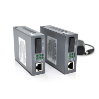 Медиаконвертер пара NetLink A+B (IC+113), 1310+1550 WDM одноволоконный Full / Half duplex, SC 25km (0 +70°C),+ б.п. 5V1A, !!ПАРА в КОРОБКЕ + переходник