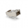 Конектор Merlion RJ-45 8P8C FTP Cat-6 (50 шт / уп.) екранований, подвійний (позолочені)