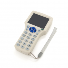 Дубликатор RFID-ключей ZX-08CD, 9 частот от 125 кГц до 13,56 МГц, экран 2,8″, голосовые подсказки