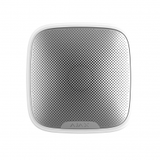 Світлозвукова вулична сирена Ajax StreetSiren white, 85–113 дБ, тривога до 180 с, IP54