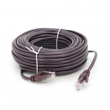Патч-корд литой RITAR, UTP, RJ45, Cat.5e, 20m, фиолетовый, Cu (медь)