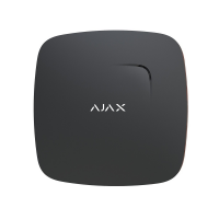 Бездротовий датчик диму Ajax FireProtect black з термодатчиком, сирена 85 дБ, Jeweller до 2000 м