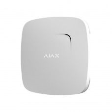 Датчик диму, чадного газу й температури Ajax FireProtect Plus white, бездротовий, Jeweller, IP40