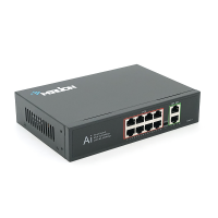 PoE-коммутатор Merlion BT-D60110FE, 8 портов PoE 802.3af + 2 uplink RJ45, всего 65 Вт