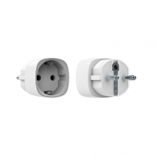 Радиоуправляемая розетка Ajax Socket white с учетом энергопотребления, 11 А, 230 В, белая