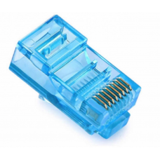 Коннектор Ritar RJ-45 8P8C UTP Cat-5 (100 шт / уп.) Q100 Blue