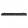 Патч-панель Ritar RT-2264-CAT.6, 48 портів RJ45, категорія 6, UTP, 19″ висотою 1U, чорна