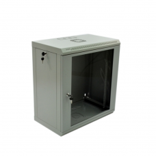 Настенный шкаф 19″ 12U MGSWL Эконом, 600×350×640 мм, акриловое стекло, серый (UA-MGSWL1235G)