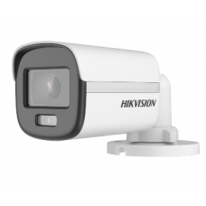 Turbo HD камера Hikvision DS-2CE10DF0T-PF ColorVu, 2 Мп, 2,8 мм, LED-підсвічування 20 м