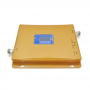Комплект тридіапазонного GSM-репітера GSM306-3G-4G, 900/1800/2100 МГц, до 60 дБ, кабель 20 м, Gold