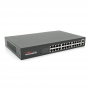 PoE-коммутатор ONV-H1024PLS, 24 порта PoE 100 Мбит/с + 2 гигабитных uplink, линия до 250 м, 250 Вт