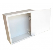 Антивандальна шафа VAGOS 19" 3U - 1.5 (550х500x200) двері пенал, замок - сувальдний, 6відп. 22мм