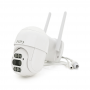 Вулична поворотна Wi-Fi камера PiPo PP-IPC33D4MP20 (YT28299), два об’єктиви 4+4 Мп, наближення 8×