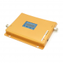 Тридіапазонний підсилювач GSM306-3G-4G, 900/1800/2100 МГц, 1000–2000 м², без антен, Gold (YT30079)