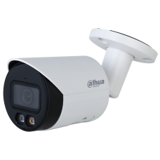 IP-камера Dahua DH-IPC-HFW2449S-S-IL, 4 Мп, 2,8 мм, WizSense, подвійне підсвічування ІЧ + LED, мікрофон