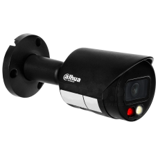 IP-камера Dahua DH-IPC-HFW2449S-S-IL-BE, 4 Мп, 2,8 мм, WizSense, ІЧ + LED, чорний корпус