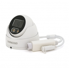 Купольная IP-камера Green Wave GW IPC51D4MP30 (YT32431), 5 Мп, цветная ночная съемка, LED 30 м, микрофон