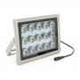 ІЧ-прожектор 1512HW, 12 В, 24 Вт, 15 LED, вузький кут 45°, дальність до 140 м