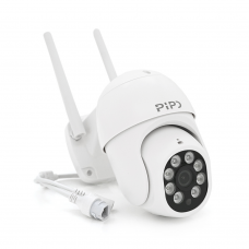 Поворотна Wi-Fi камера PiPo PP-IPC37D5MP25, 5 Мп, 2,8 мм, ІЧ 25 м, запис на microSD (YT33628)