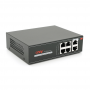Гігабітний PoE-комутатор ONV-H3064P, 4 порти PoE + 2 RJ45 1000 Мбіт/с, 65 Вт, без вентилятора