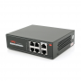 Гігабітний PoE-комутатор ONV-H3064P, 4 порти PoE + 2 RJ45 1000 Мбіт/с, 65 Вт, без вентилятора