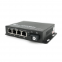 Медіаконвертер ONV-0110S-SCX-S4-B, 4×RJ45 100 Мбіт/с + SC, одне волокно, 1550 нм, до 20 км