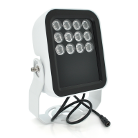 ІЧ-прожектор GY-IR70012-6W, 12 В, 6 Вт, 12 LED, до 150 м, для вулиці та приміщень