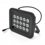 ІЧ-прожектор GY-IR80015, 12 В, 15 Вт, 15 LED, кут 90°, до 150 м, економне живлення
