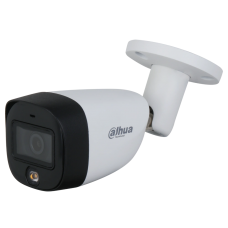 Вулична камера Dahua DH-HAC-HFW1200CMP-IL-A, 2 Мп, 2,8 мм, CVI/AHD/TVI/CVBS, Smart Dual Light, мікрофон