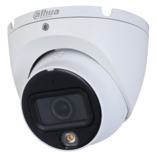 Вулична HDCVI-камера Dahua DH-HAC-HDW1200TLMP-IL-A, 2 Мп, 2,8 мм, Smart Dual Light, мікрофон, металевий корпус