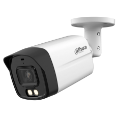 Вулична HDCVI-камера Dahua DH-HAC-HFW1200TLMP-IL-A, 2 Мп, 2,8 мм, Smart Dual Light, мікрофон