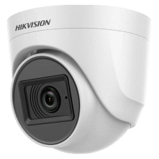Камера Turbo HD з мікрофоном Hikvision DS-2CE76H0T-ITPFS, 5 Мп, 2,8 мм, Smart IR 20 м