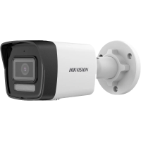 Циліндрична IP-камера Hikvision DS-2CD1043G2-LIUF (2.8мм), 4 Мп, Smart Dual-Light 30 м, мікрофон, microSD