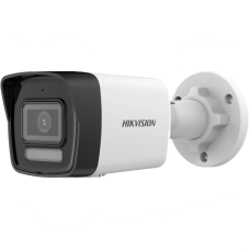 Циліндрична IP-камера Hikvision DS-2CD1043G2-LIUF (2.8мм), 4 Мп, Smart Dual-Light 30 м, мікрофон, microSD