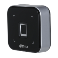Зчитувач відбитків пальців і карток Mifare Dahua DHI-ASR2102A, RS-485, IP65, накладний