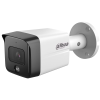Вулична IP-камера Dahua DH-IPC-HFW1431TC-A (2.8мм), 4 Мп, металевий корпус, мікрофон, ІЧ 30 м
