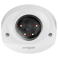 Антивандальна IP-камера Dahua DH-IPC-HDBW2449F-AS-IL, 4 Мп, 2,8 мм, Smart Dual Light, тривожні входи/виходи