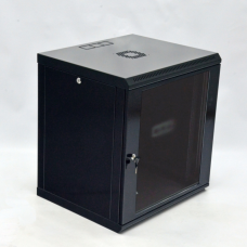 Настінна шафа 19″ 15U MGSWL Економ, 600×600×773 мм, акрилове скло, чорна (UA-MGSWL156B)