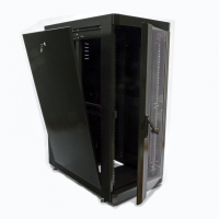 Серверный шкаф 19″ 24U MGSE, 610×1055 мм, черный (UA-MGSE24610MB)
