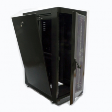 Серверна шафа 19″ 24U MGSE, 610×1055 мм, чорна (UA-MGSE24610MB)