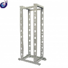 Відкрита дворамна стійка 19″ 42U, сіра, без ніжок (UA-OF42-D-GR)