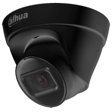 Вулична купольна IP-камера Dahua DH-IPC-HDW1431T1-BE, 4 Мп, 2,8 мм, ІЧ 30 м, чорна