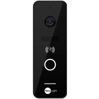 Виклична панель NeoLight OPTIMA ID FHD, 1080p, ІЧ до 5 м, Smart IR, зчитувач EM-Marine, чорна