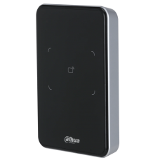 Считыватель карт Dahua DHI-ASR2100A-D, RS-485 и Wiegand, IP66, накладной, от −30 °C