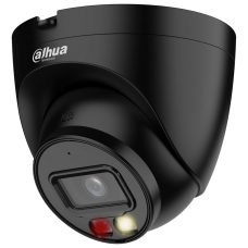 IP-камера Dahua DH-IPC-HDW2249T-S-IL-BE, 2 Мп, 2,8 мм, Smart Dual Light, мікрофон, чорна