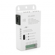 Блок питания 12V-42A / 4CH с регулировкой 12 / 13,5 / 15 В, 4,2 А, 4 канала по 1 А, пластиковый корпус