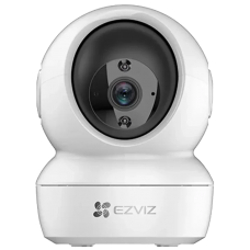 Поворотна домашня камера Ezviz H6c (cs-h6c), 4 Мп, панорама 360°, ІЧ 10 м, Wi-Fi і RJ45