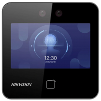 Компактный терминал доступа Hikvision DS-K1T343MWX с распознаванием лиц, Wi-Fi и картами Mifare