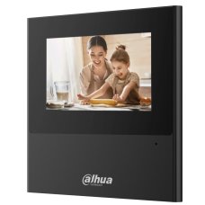 IP-видеодомофон Dahua DHI-VTH2611L-WP-BE, 4,3″ емкостный экран, Wi-Fi, PoE, шумоподавление